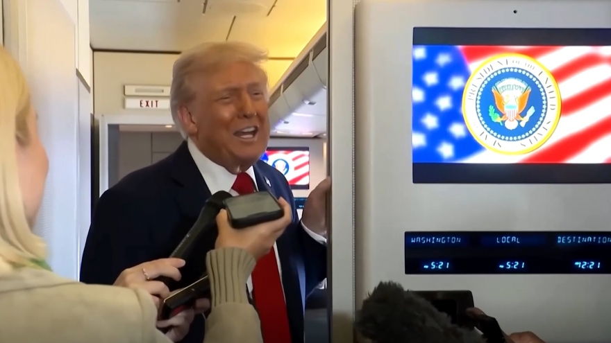 Ông Trump đùa rằng mình có thể không được lên thiên đàng sau thỏa thuận Gaza